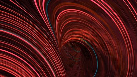 abstract neon tunnel