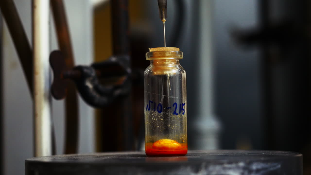 Chemical Experiment in a Laboratory Setting