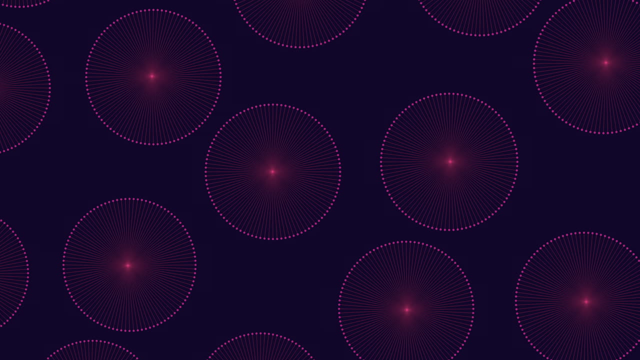 patrón de círculos de colores abstractos