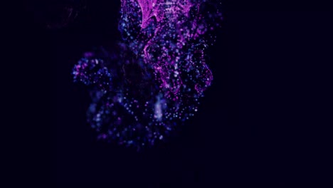 Particles exposions  backdrop, glittering explosion festive wallpaper, shimmer ink magical colors background