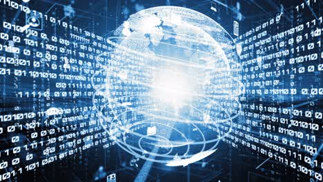 futuristic global social media, people network and tacit digital data sharing