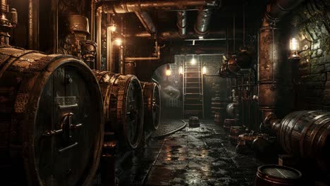 old brewery interior