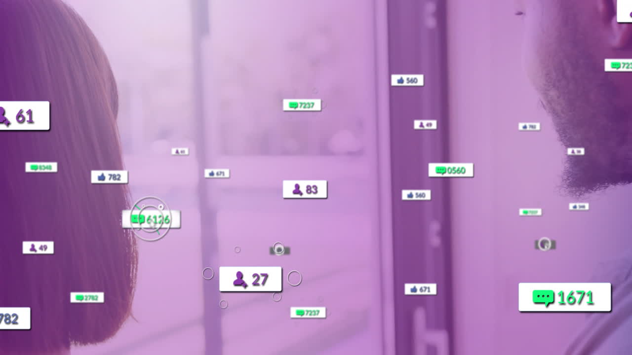소셜 미디어 인터랙션 메트릭스 (social media interaction metrics: smi) 는 사무실 환경에서 사람들을 대상으로 한 애니메이션입니다.