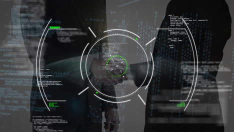 Animación-Del-Procesamiento-De-Datos-Digitales-Sobre-Empresarios-Dándose-La-Mano