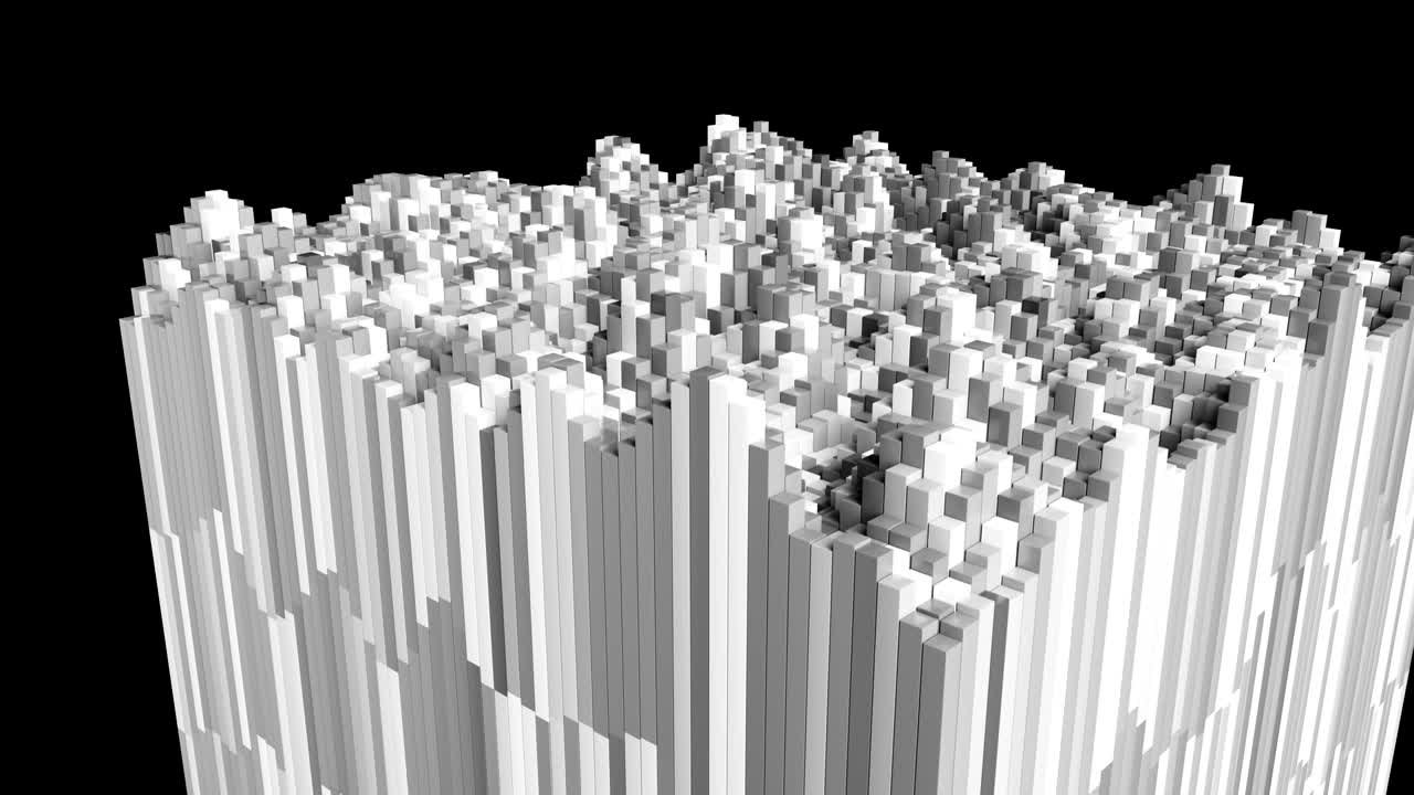 아름다운 추상적인 큐브 배경