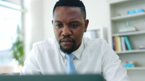 Concentrating,-laptop-and-search-with-black-man