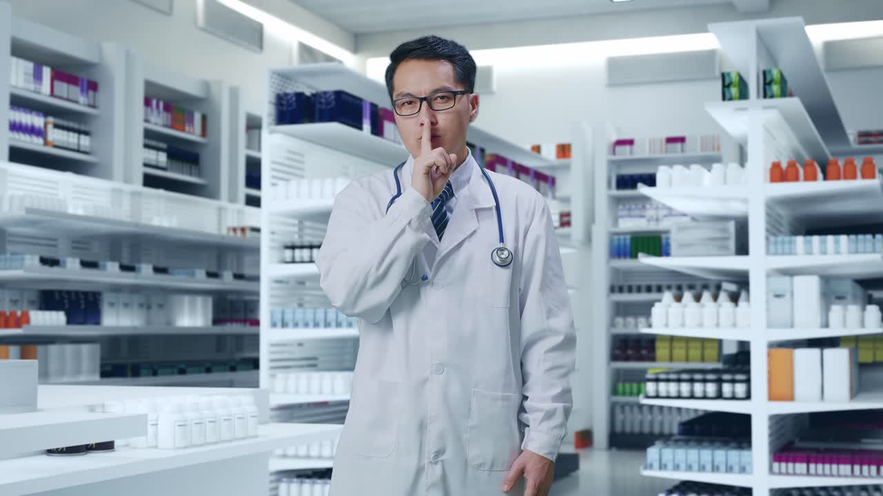 약국 의 의사 - 조용한 지역