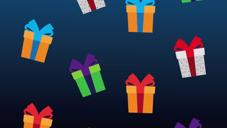 patrón de cajas de regalos