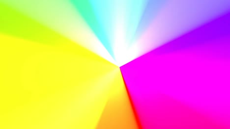 rainbow colored spotlights beam lens flare able to loop seamless 4k