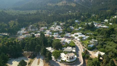 Pintoresca-Ciudad-De-Kos,-Vista-Aérea-De-Grecia