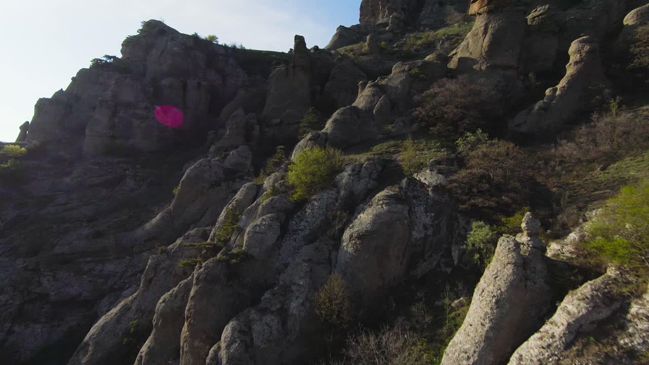 Dramatic Mountain Scenery