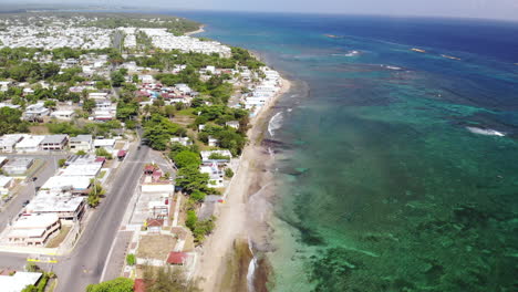 costa, playa y casas de puerto rico