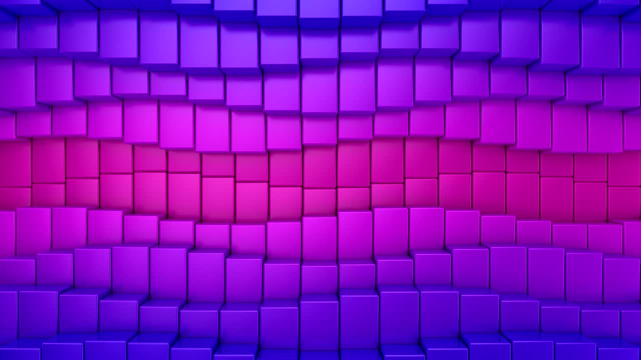 las cajas forman una onda