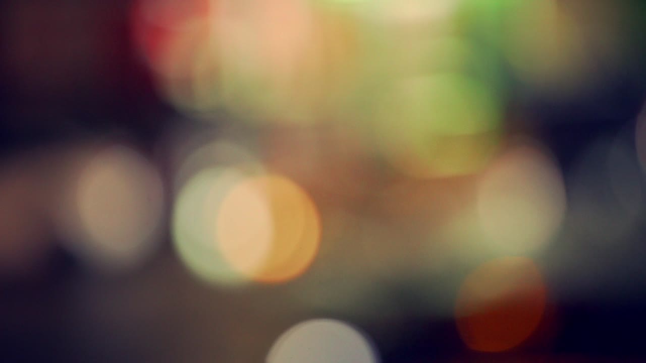 las luces de navidad, fondo multicolor.