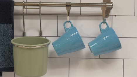 kitchen cups and storage