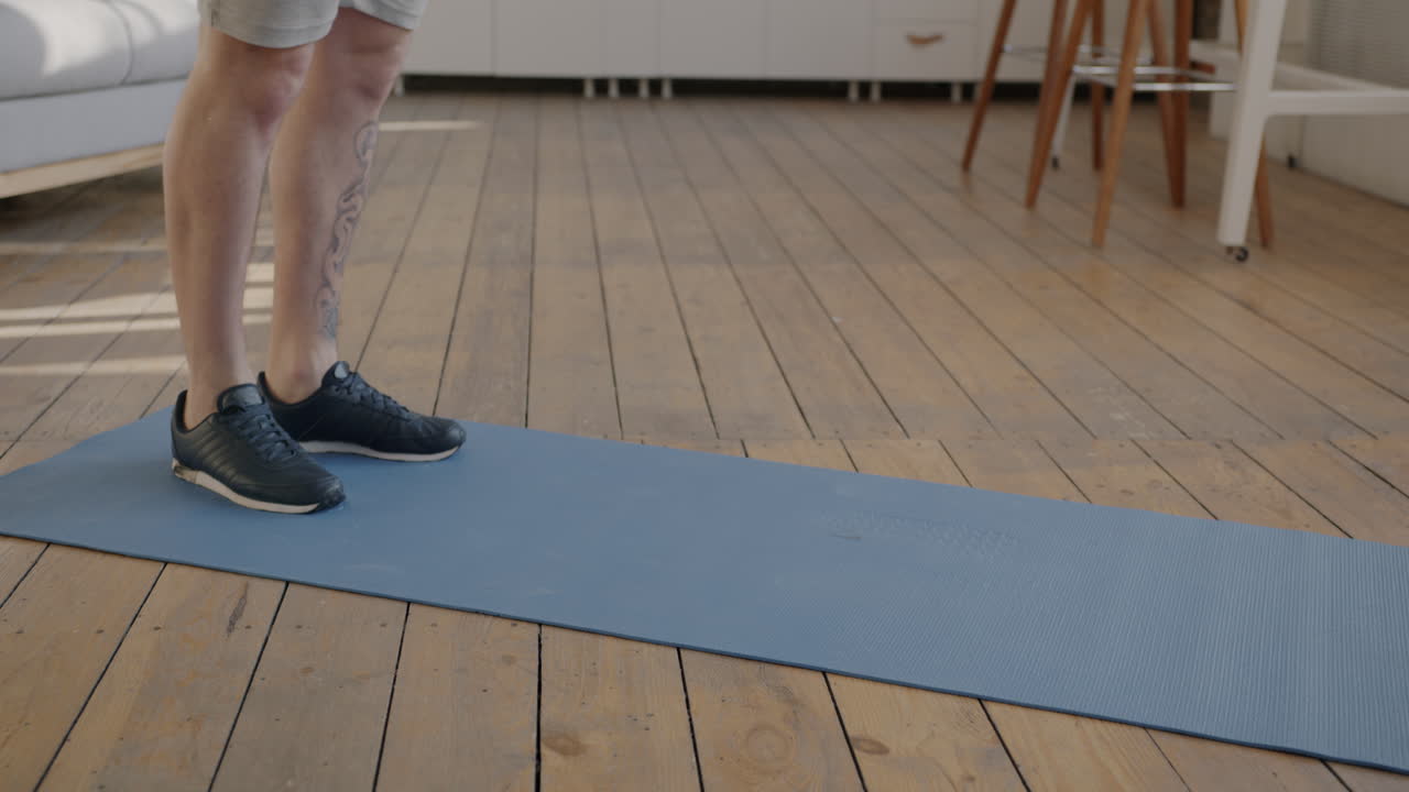 rutina de ejercicios en el hogar