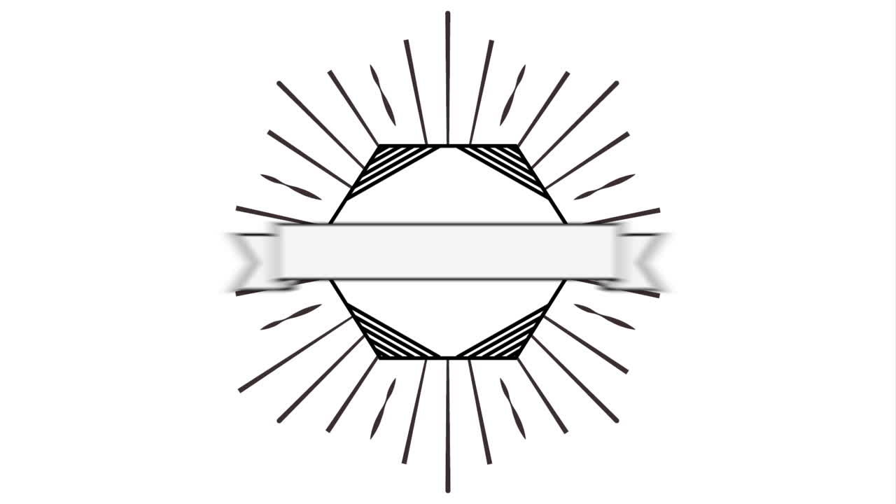 дизайн значка печати с линиями