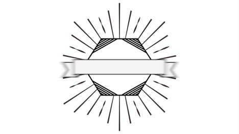 seal icon design with lines