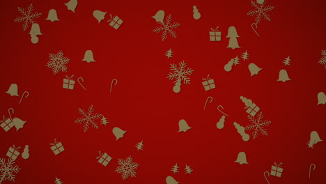 Winter-toys-pattern-on-red-gradient