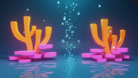 colorful underwater coral reef