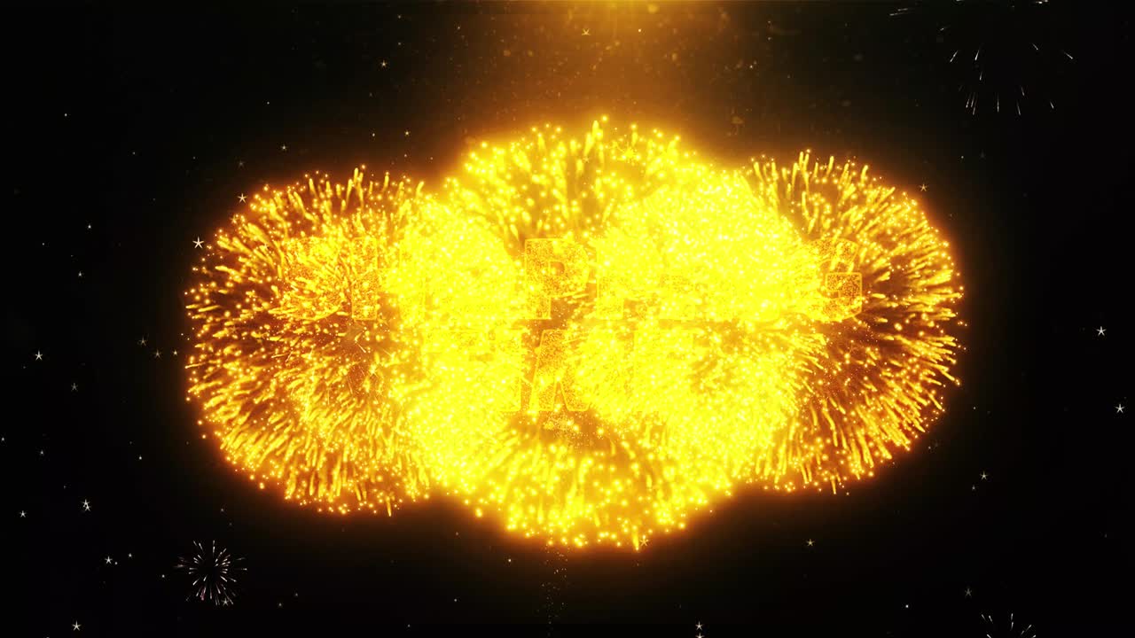 Shopping Time Fireworks Graphic