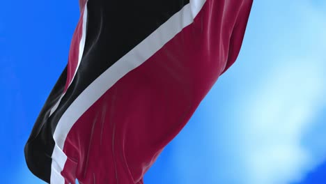 seamless loop of trinidad and tobago flag.