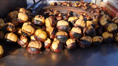 roasted chestnuts: a delicious street food treat