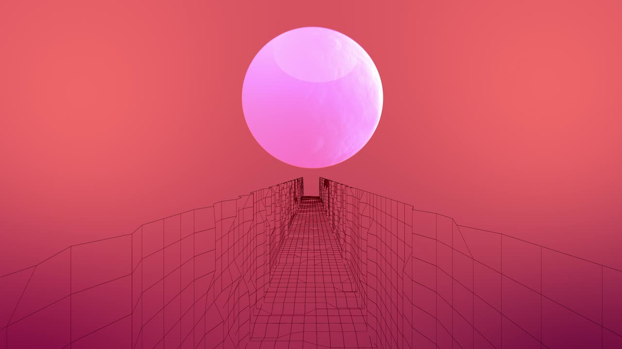 paisaje y corredor de los años 80