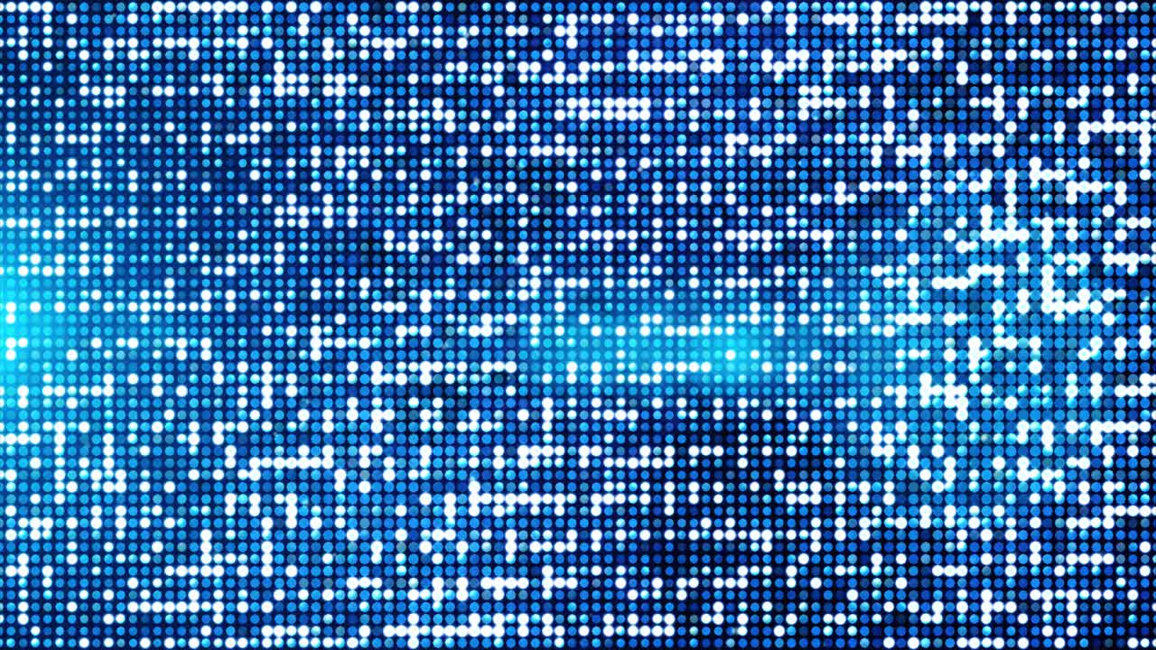 Abstract Blue Dot Pattern Background