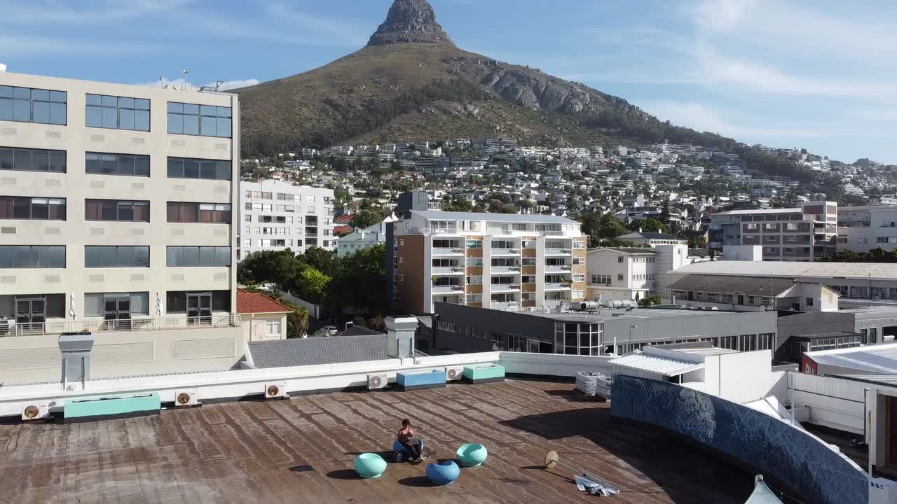 LION'S HEAD CAPE TOWN BY DRONE