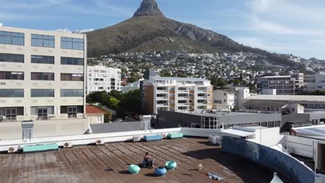LION&#039;S HEAD CAPE TOWN BY DRONE