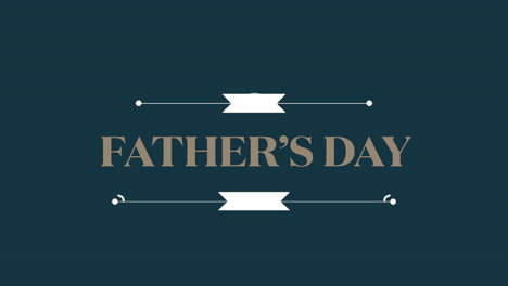 Fancy-Father's-Day-sign-with-elegant-border-on-dark-blue-background