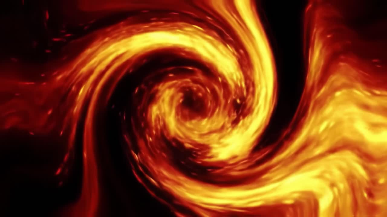 Vórtice de fuego abstracto