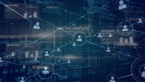 network of connections and data processing