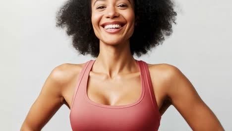 woman in sportswear