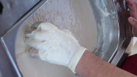 preparing a dairy product