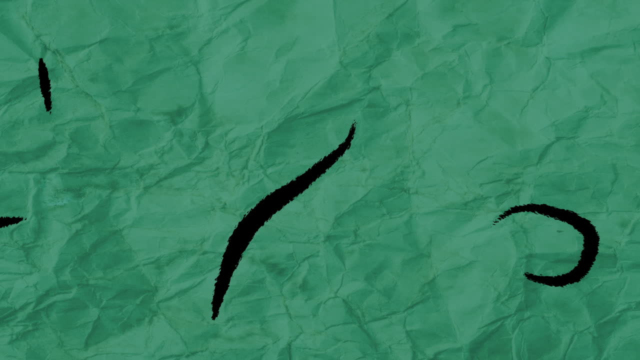 Crumpled Paper Texture Transition with Alpha Channel