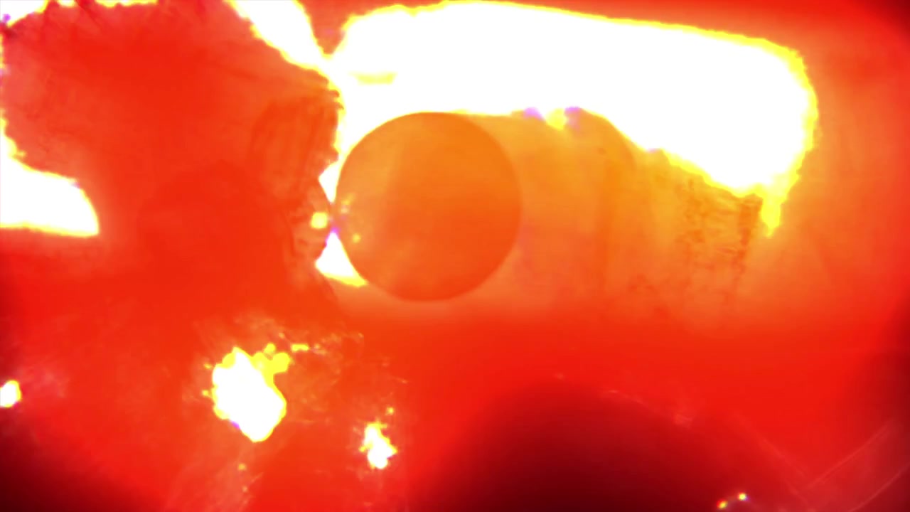 Sovrapposizione astratta di perdite di luce rossa e texture a grana di pellicola.