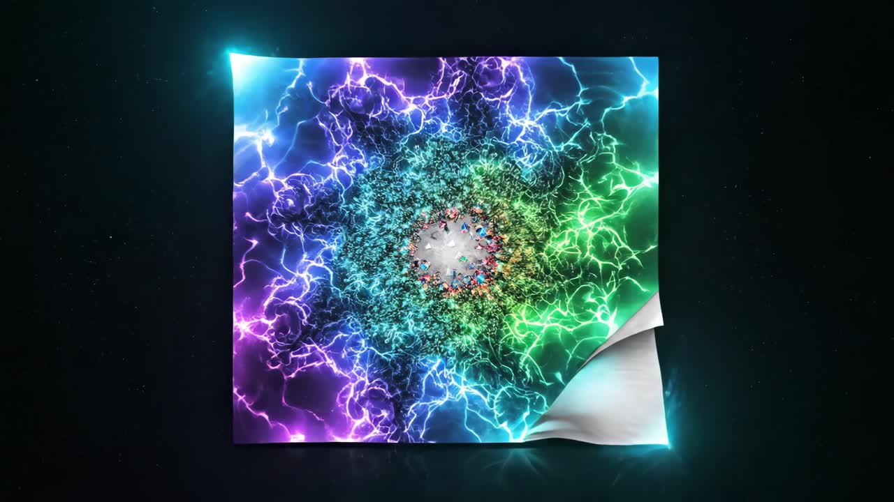 túnel geométrico abstracto