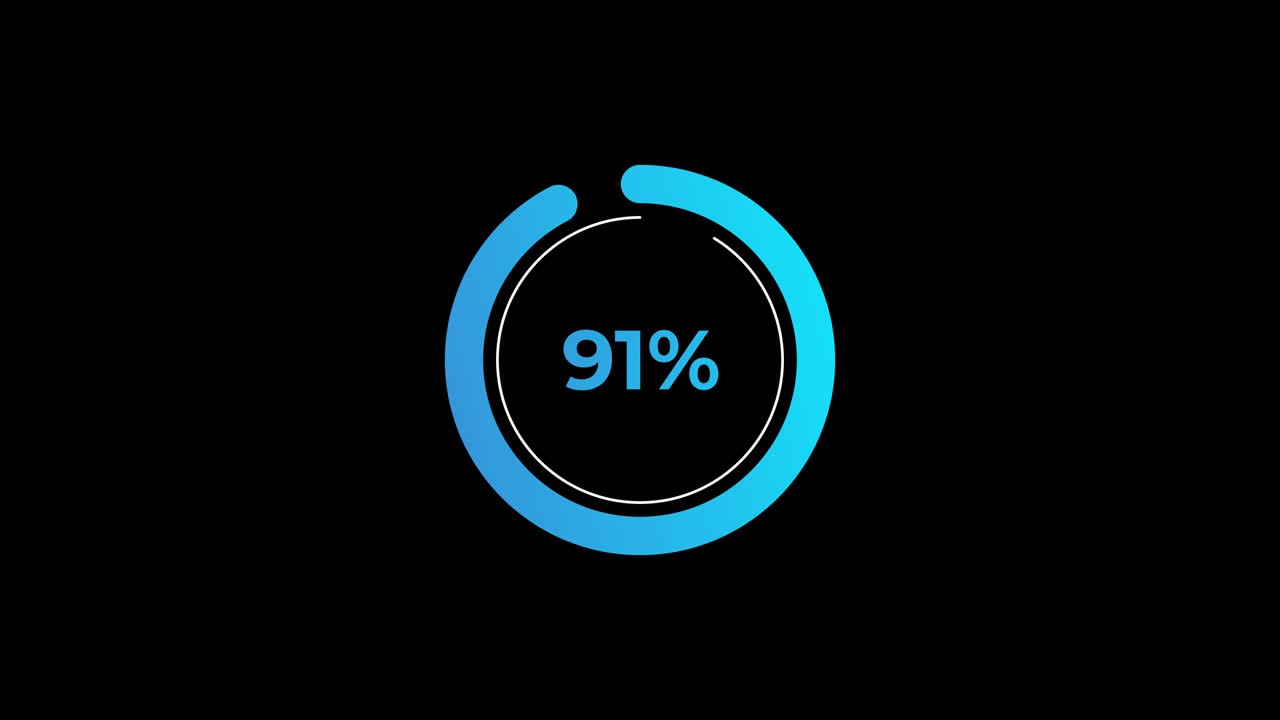 Circle percentage diagrams Science Futuristic Loading Circle Ring.