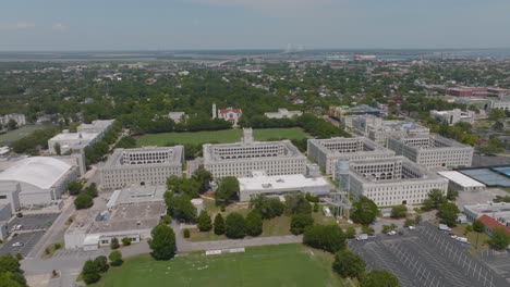 universidad militar con antena de charleston carolina del sur