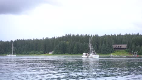 fishing boats docked in a harbor