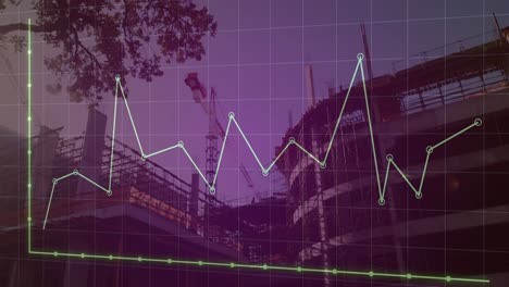 анимация строительной площадки через обработку данных.