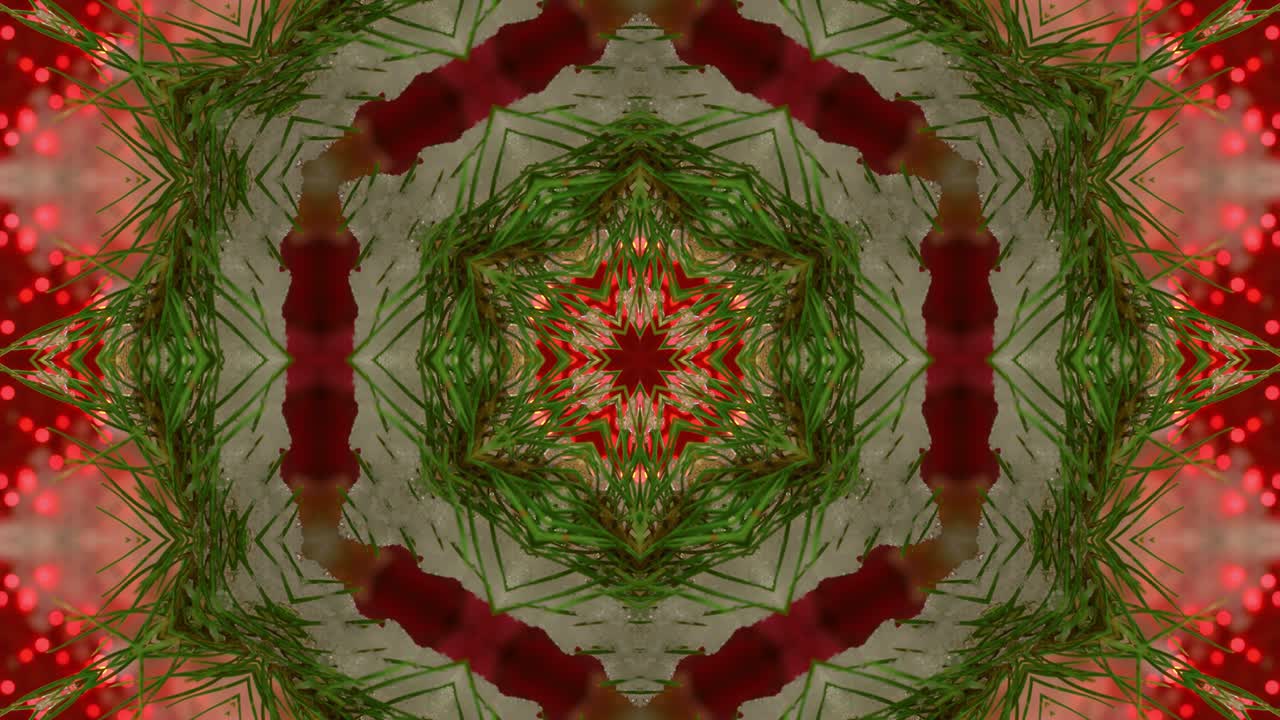 año nuevo abstracción caleidoscopio