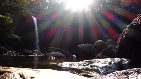 la cascada de haew suwat, en el parque nacional de khao yai, en tailandia