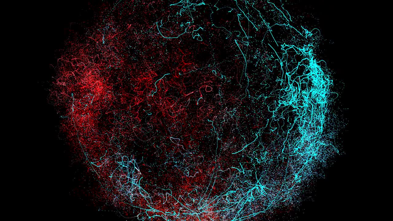 fondo abstracto con esfera de rastro