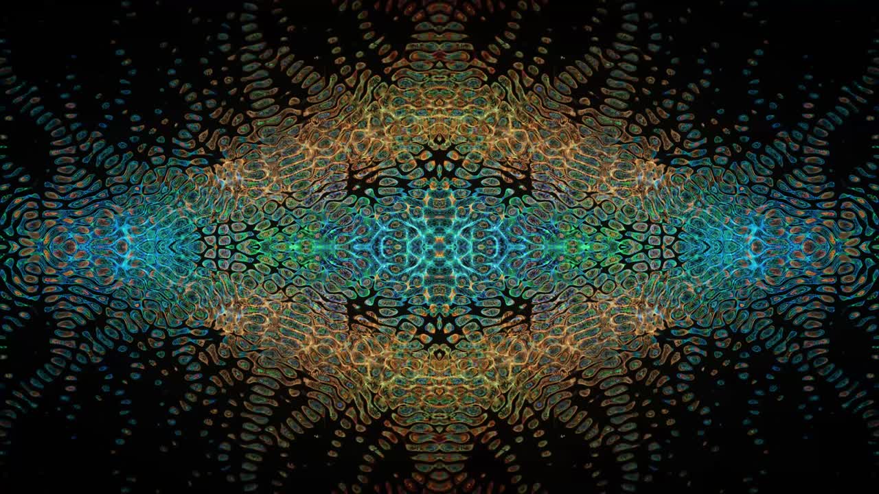 fondo de kaleidoscopio geométrico abstracto. patrón sin costuras de 4k. hermosa textura de mosaico de caleidoscopio