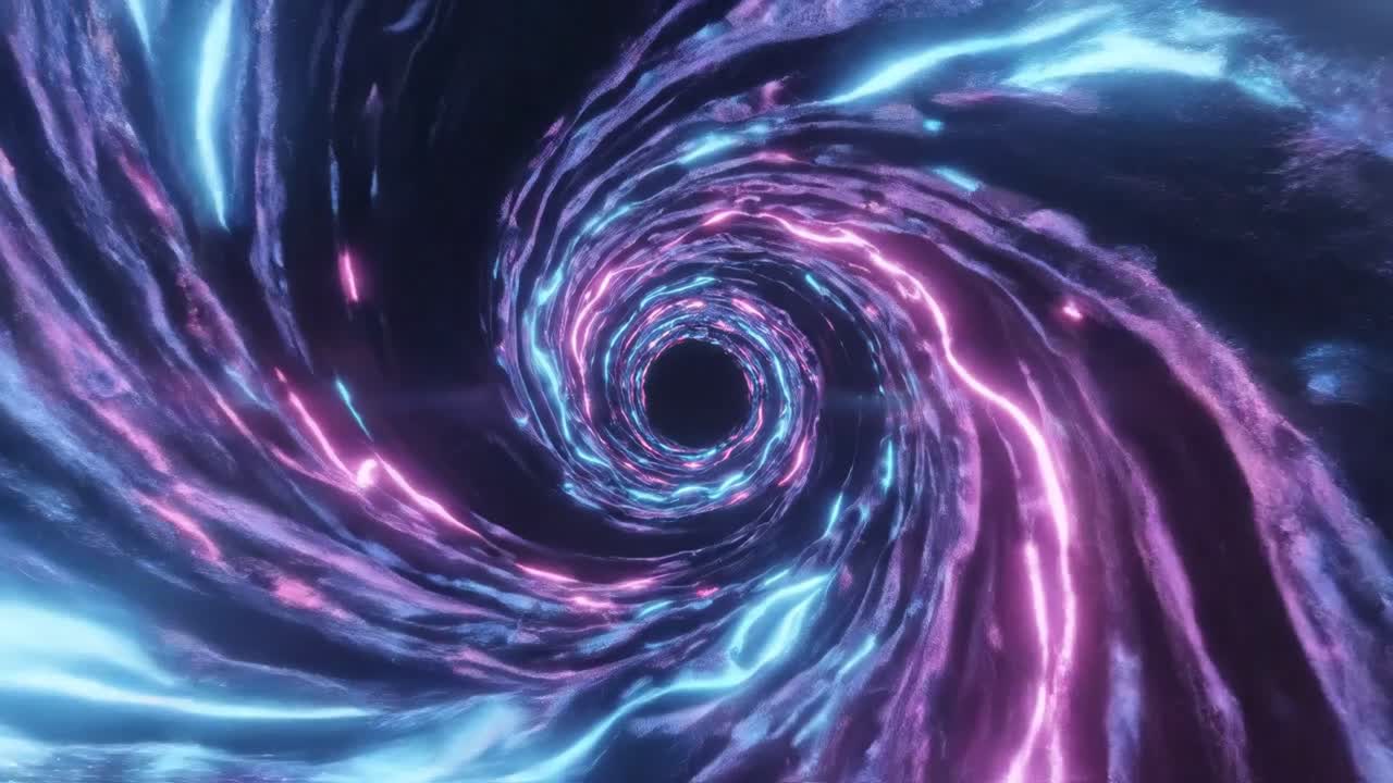 Abstract Spiral Tunnel