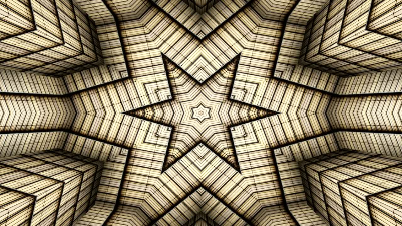 patrón kaleidoscópico abstracto