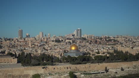 Jerusalén-Israel-Paisaje-Urbano-Punto-De-Vista